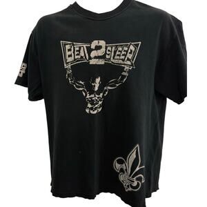 Y2K Matt Brown MMA “The Immortal,” black t-Shirt. Size Medium